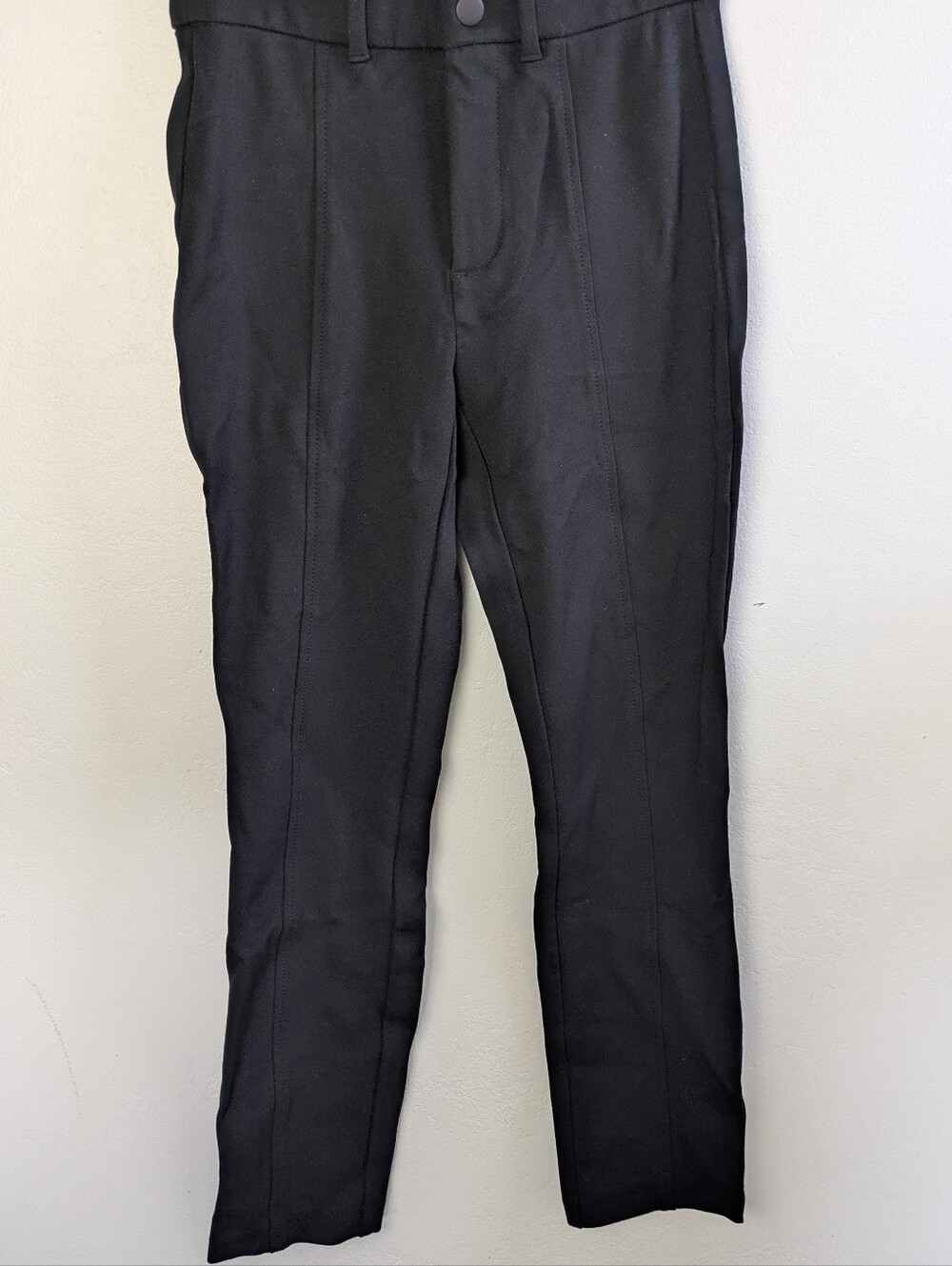 Women's Thick Black Leggings Slacks Size 0 Stretchy